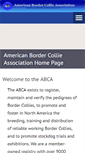 Mobile Screenshot of americanbordercollie.org